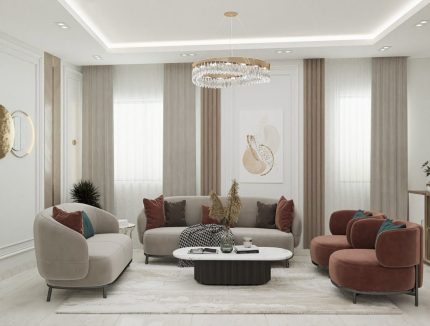 غرفه معيشه مودرن 4 قطع
Sku:0051