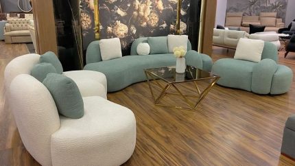 انتريه 3 قطع اوف وايت ومينت جرين
Sku:0054