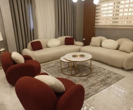 غرفه معيشه 4 قطع بألوان تريندي 
SKU:0065